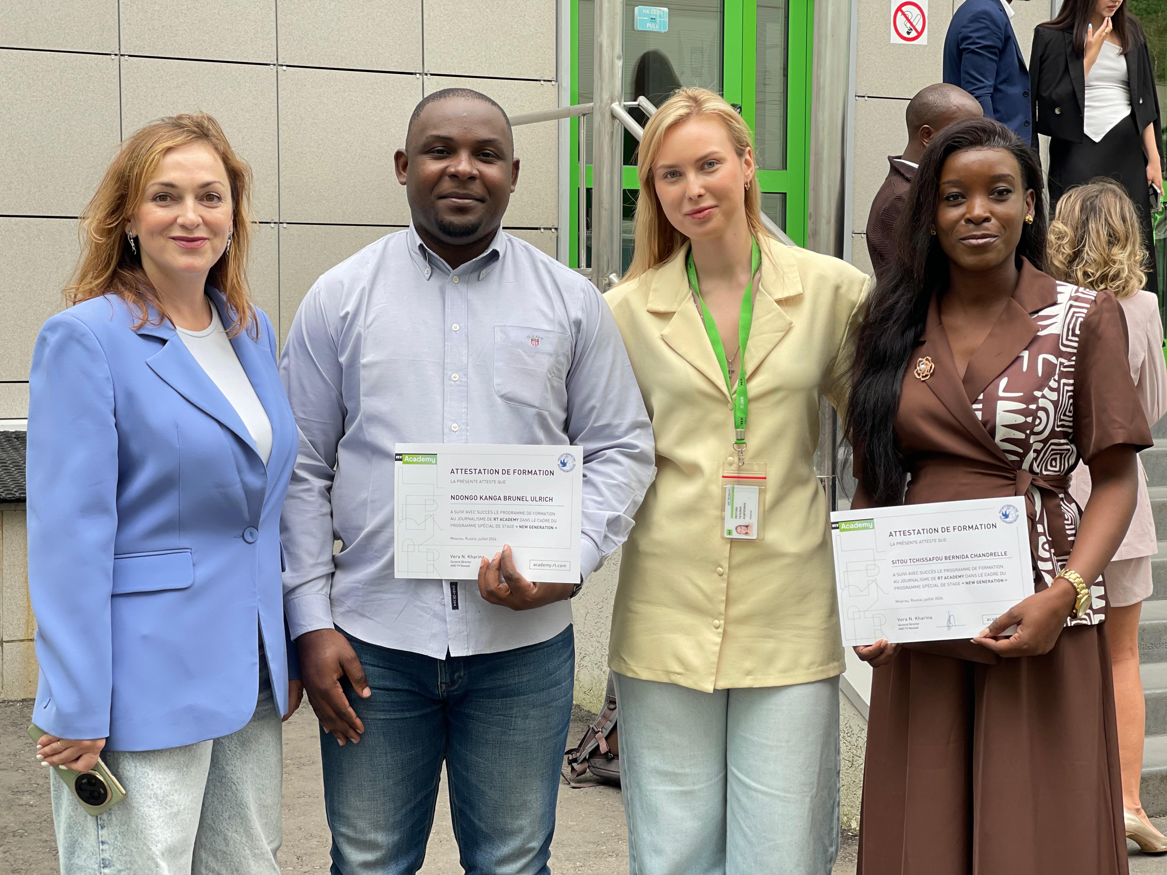 « Nouvelle Génération » : Une semaine de formation médiatique pour renforcer les liens Russie-Afrique