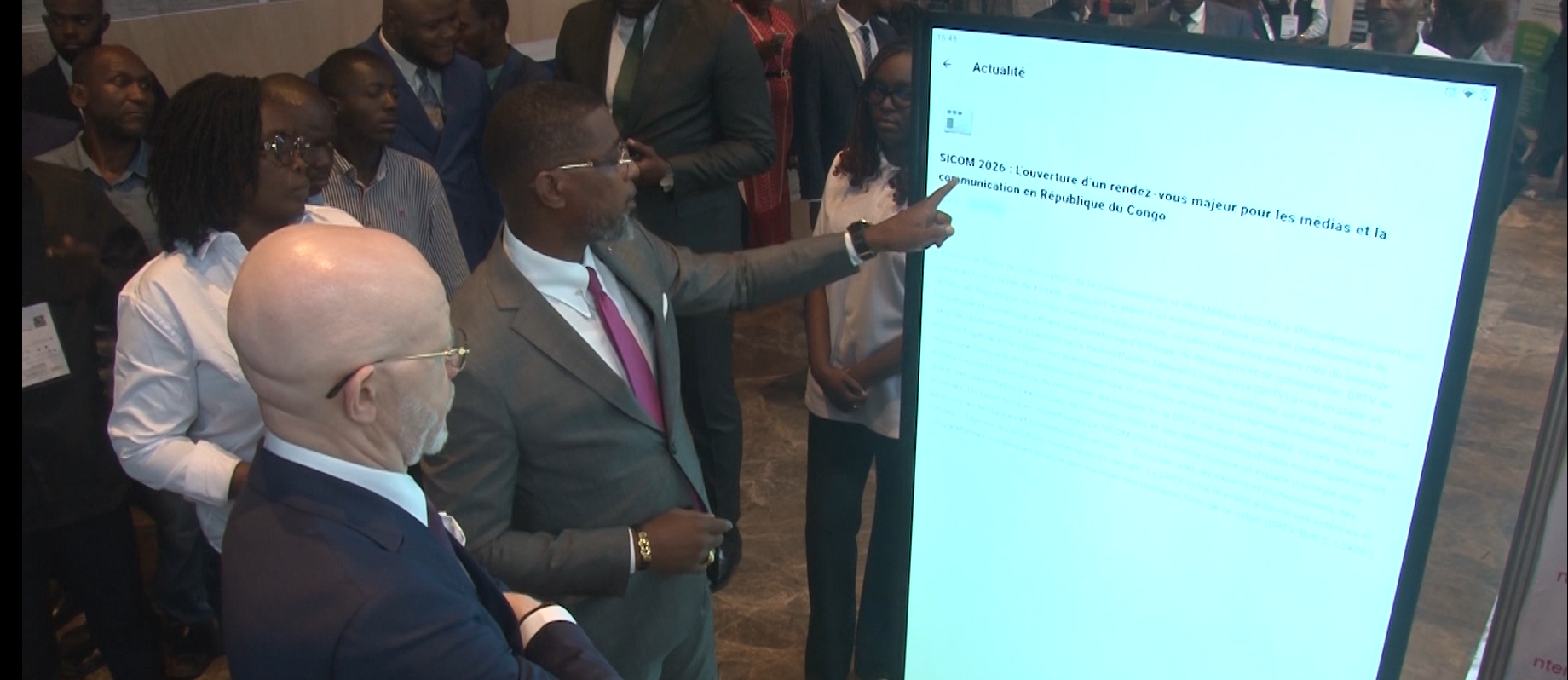 SICOM 2026 : DRTV dévoile ses innovations et séduit le ministre de la Communication